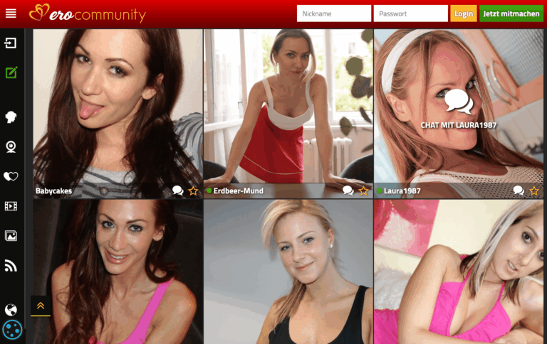 EroCommunity Ansicht